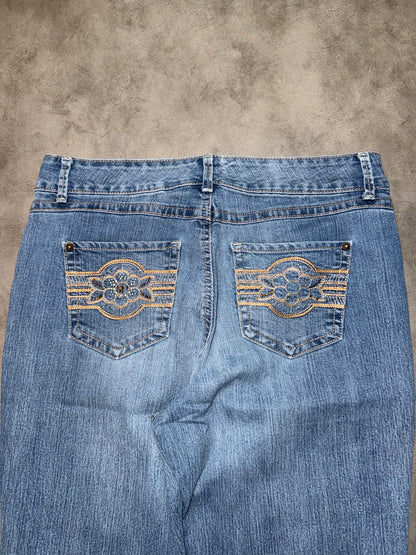 Y2K Bootcut Jeans (M)