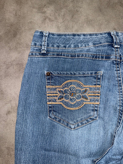 Y2K Bootcut Jeans (M)