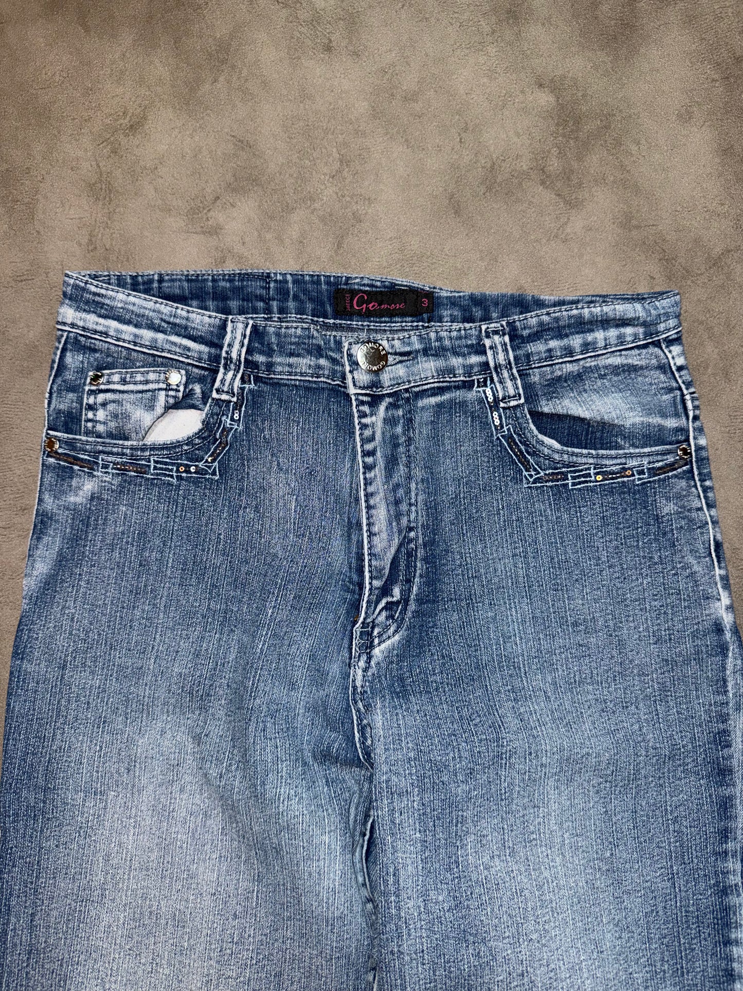 Y2K Straight Jeans (S)
