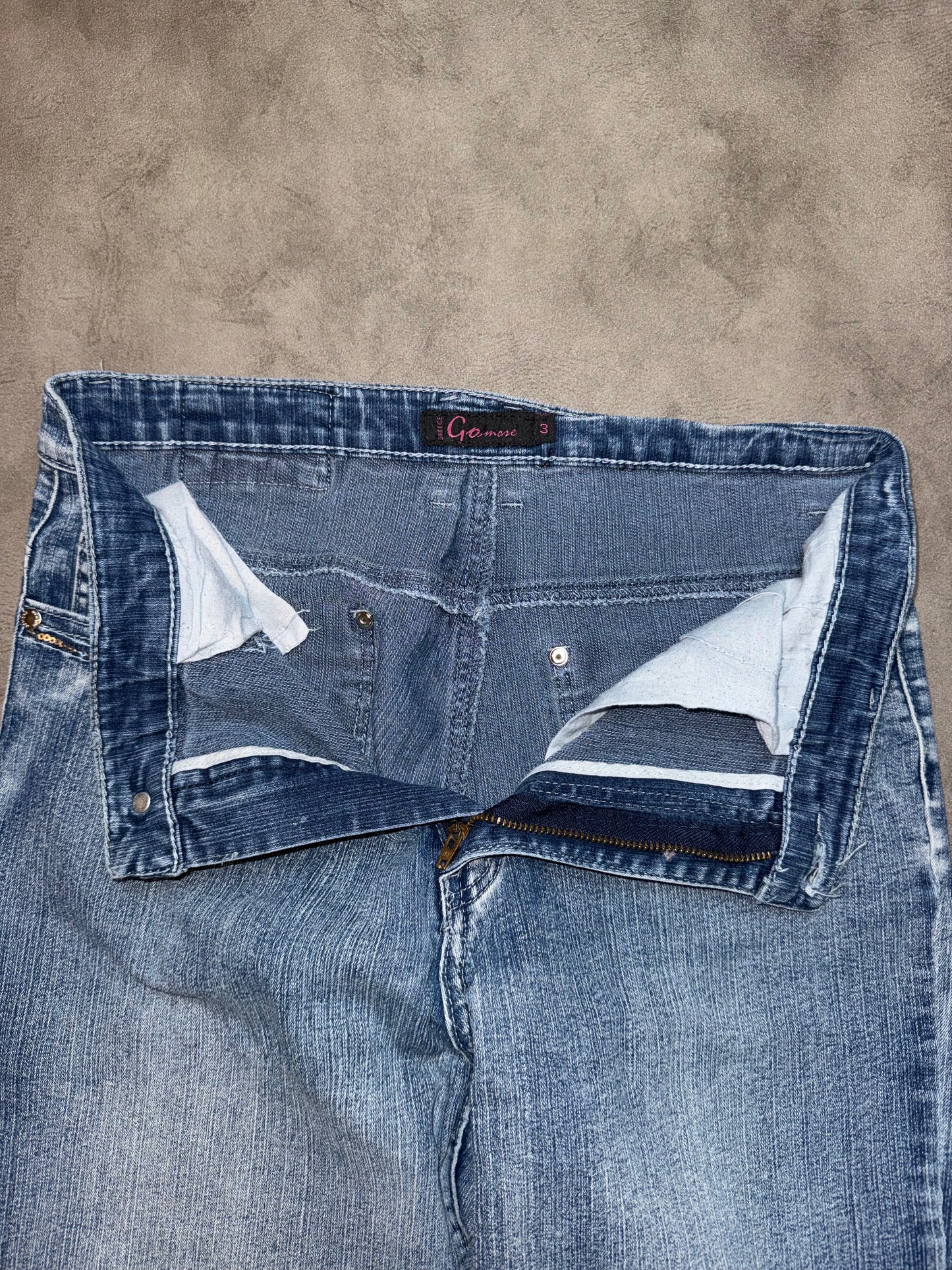 Y2K Straight Jeans (S)