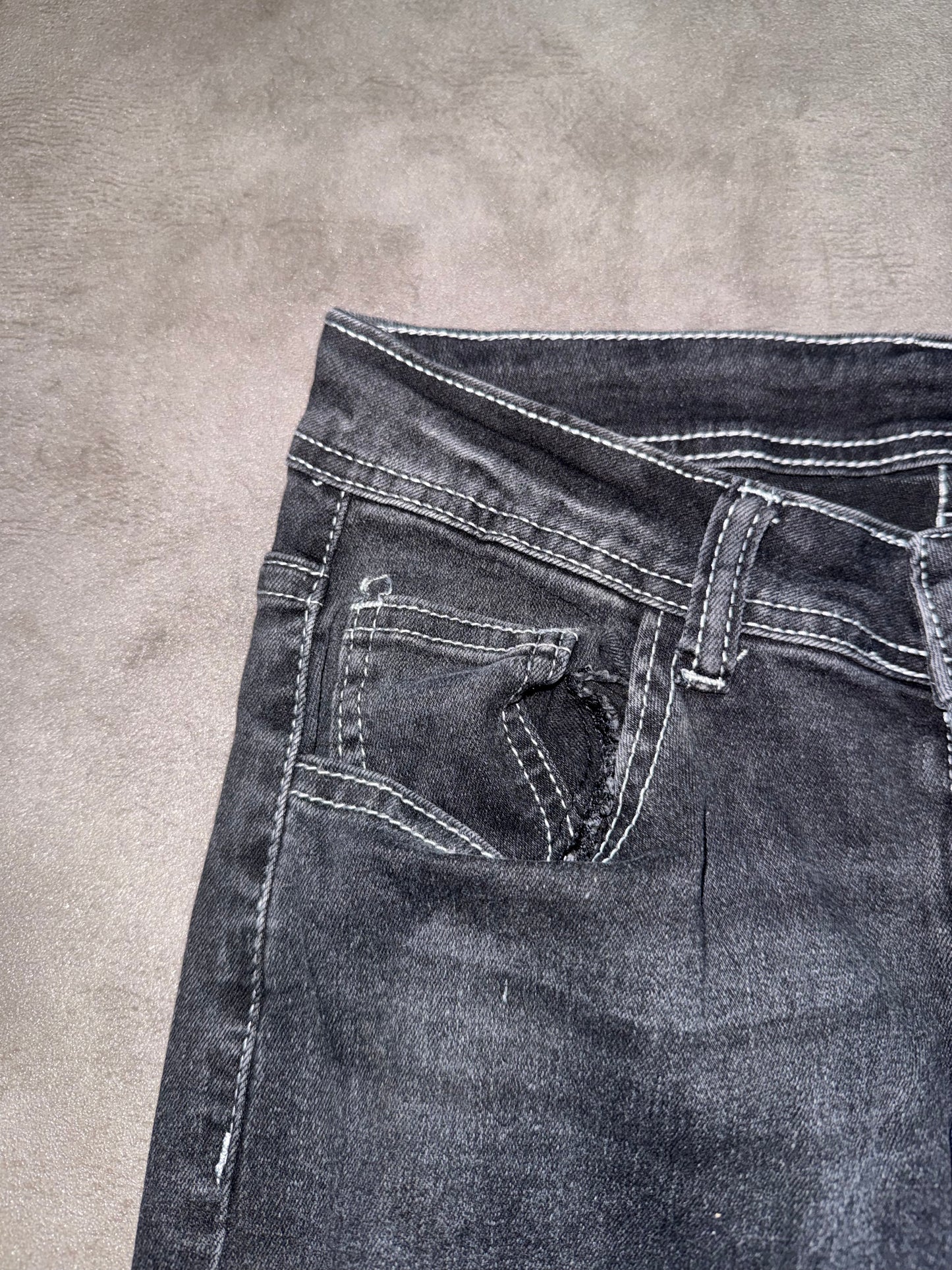 Y2K Bootcut Jeans (XS)