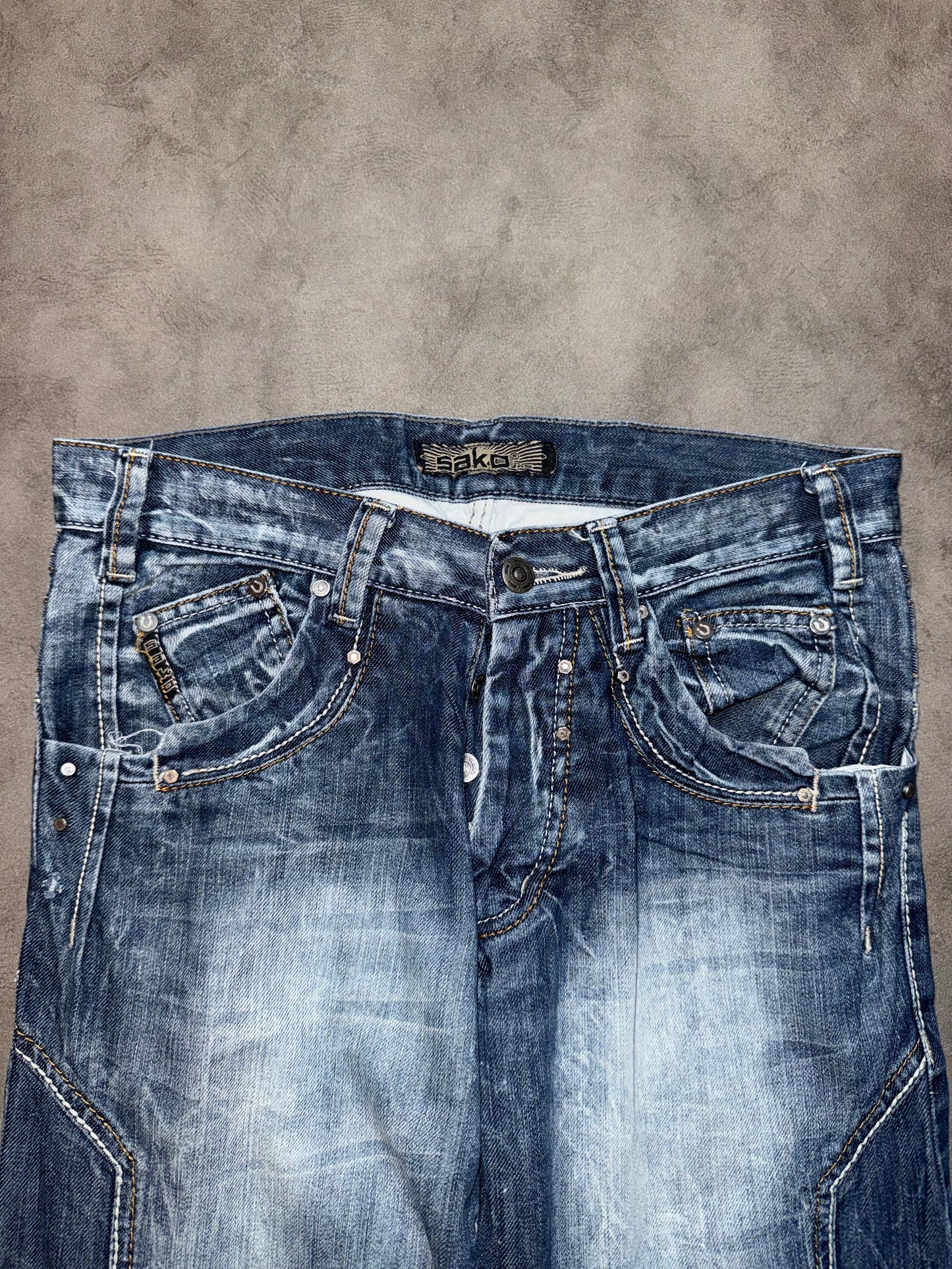 Y2K Straight Jeans (M)