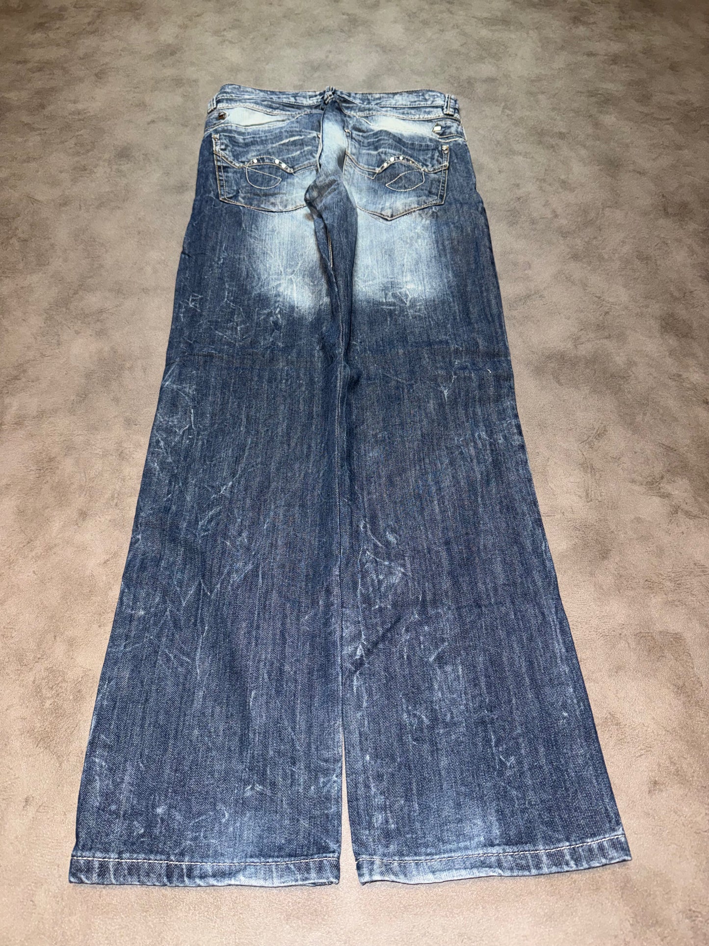 Y2K Straight Jeans (M)