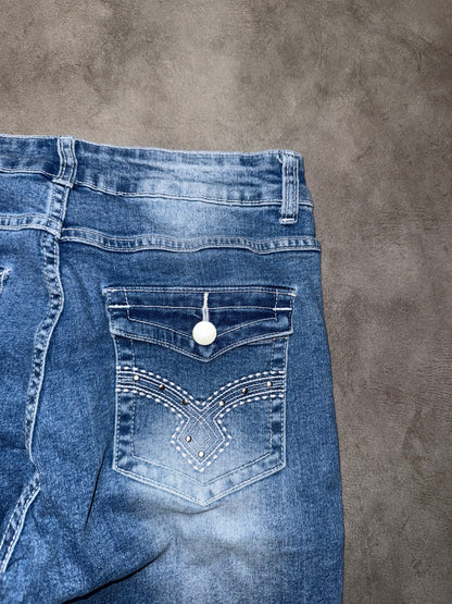 Y2K Bootcut Jeans (XS-S)