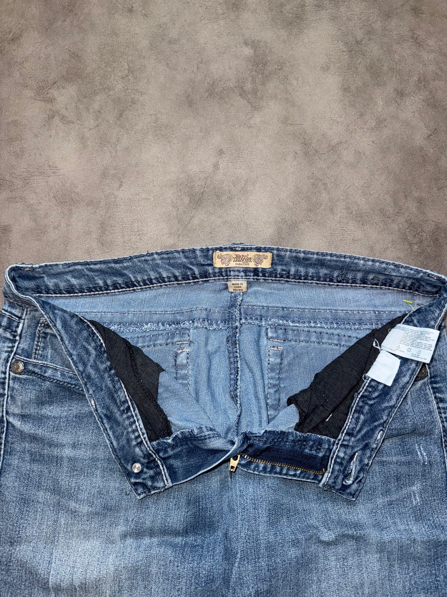 Y2K Washed Bootcut Jeans (M-L)