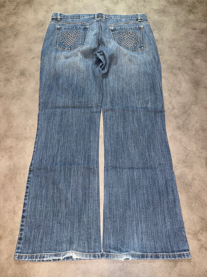 Y2K Bootcut Jeans (L-XL)