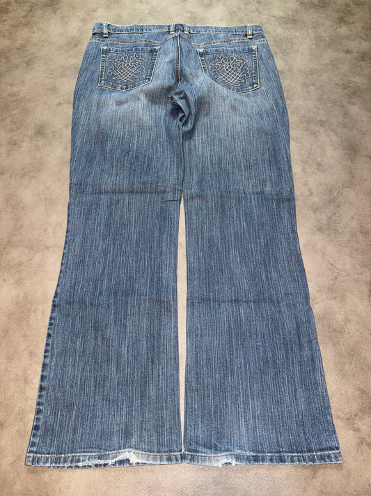 Y2K Bootcut Jeans (L-XL)