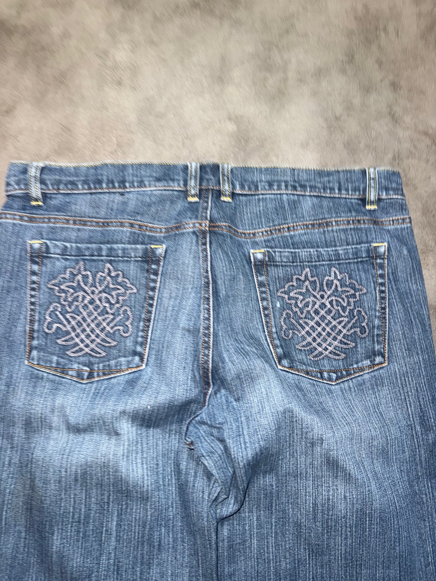 Y2K Bootcut Jeans (L-XL)